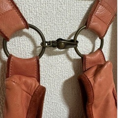 レザーリュックの画像
