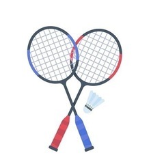 バドミントンでストレス発散‼️ - スポーツ