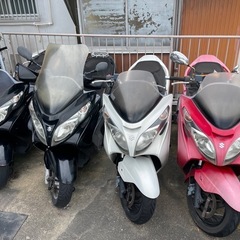 8台まとめて！　スカイウェイブ250系 7台と400リミテッド1...