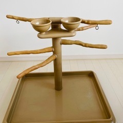 ペット止まり木スタンドの画像