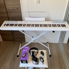 電子ピアノ　5点セット
