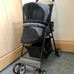 【お取引中】 最終値下げ❗️ ペットカート ドッグカート バギー ペット用ベビーカー 美品 の画像
