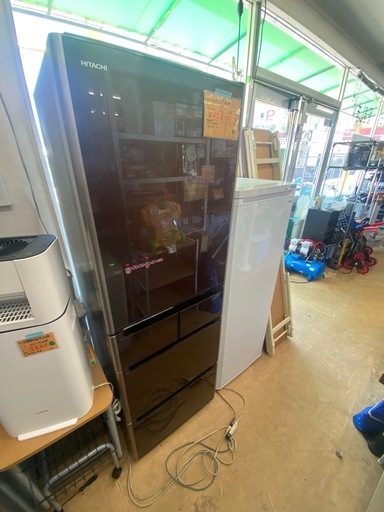 真空チルド 　日立　5ドア冷蔵庫　リサイクルショップ宮崎屋佐土原店R6.9.26