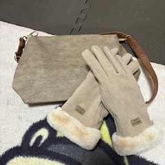 手袋とカバンセット
