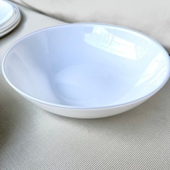 ヤマザキの白い皿７枚セットの画像