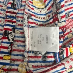 ★ミッキーマウス　甚平　100サイズ　カラフル甚平★の画像
