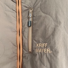 【お値下げしました!!】クリフメイヤー 柄ボア ひっくりキルト ジャケット  リバーシブル 茶 XL 中古美品の画像