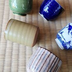 No.91お猪口色々7つ差し上げます。の画像