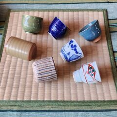 No.91お猪口色々7つ差し上げます。