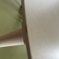 ニトリ　豆型リビングこたつ　白の画像
