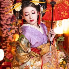【花魁撮影】土日メインのヘアメイクさんのお仕事(要:美容師免許