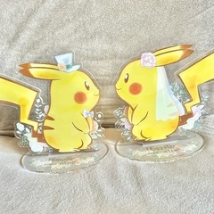 ピカチュウウエディング　アクリルスタンド 新品未開封 ピカチュウ ポケモン アクリルパネル ウェディング