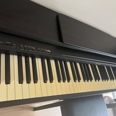 無料!　フル鍵盤電子ピアノ COLUMBIA 電子ピアノ EP-m8 ELEPIAN 黒 通電確認済  専用椅子付き　コロンビア エレピアン  訳ありの画像