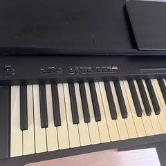 無料!　フル鍵盤電子ピアノ COLUMBIA 電子ピアノ EP-m8 ELEPIAN 黒 通電確認済  専用椅子付き　コロンビア エレピアン  訳ありの画像