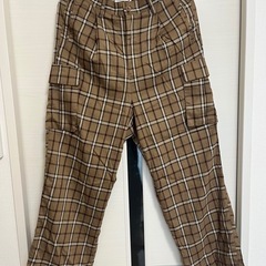 【まとめ買いセール】チェック柄　セットアップ　　の画像