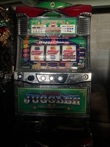 パチスロ実機★ハッピージャグラーV