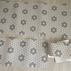 リメイクシート　クッションフロア　花柄