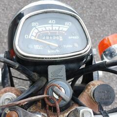 生産終了のホンダCD50 レストアベースの画像
