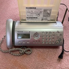 　固定電話機　記録紙セット付き