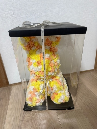 造花の飾りうさぎ