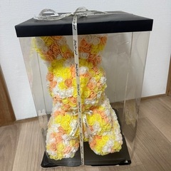 造花の飾りうさぎ