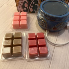 キャンドル　wax melts 香り　コーヒー　マグノリア　薔薇　の画像