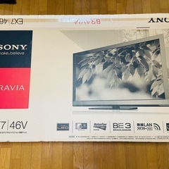 SONY BRAVIA液晶TV 46インチ KDL-46EX700
の画像