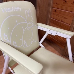 子ども用　豆イス　ミッフィちゃん中古の画像