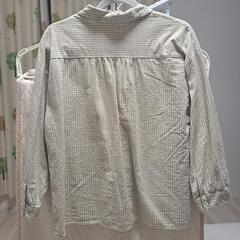 Samansa Mos2 長袖チェックシャツの画像