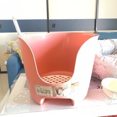 松本市 中古猫トイレと新品砂3pセット★価格相談可★