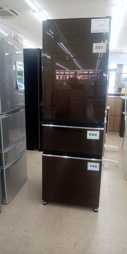 ★ジモティ割あり★ MITSUBISHI 冷蔵庫 365L 22年製 動作確認／クリーニング済み TJ8778