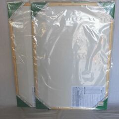 未使用 エポック社 ジグソーパズル用パネル 木製 50×75㎝ 2セットの画像