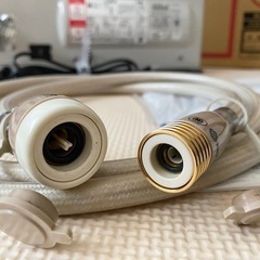 取引完了　Rinnai　リンナイ　都市ガス　ガスファンヒーターRC-N204E　と　ガスコードの画像