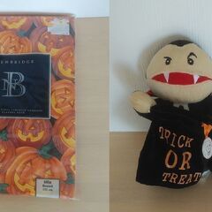 ＜新品 ＞ハロウィーンマスコット＆ テーブルクロス まとめて☆