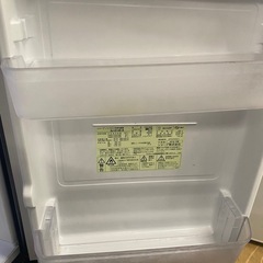 2ドア冷蔵庫　シャープ　中古　リサイクルショップ宮崎屋佐土原店24.12.6Fの画像