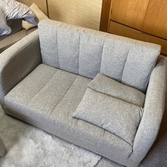 【成約済】3way ソファ　グレー色