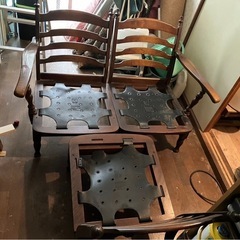 飛騨産業　キツツキソファ　枠のみ