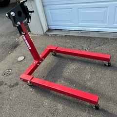 未使用エンジンスタンド　耐荷重560キロ