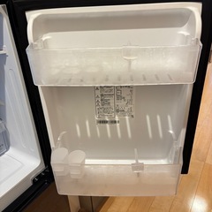 2ドア　冷蔵庫の画像
