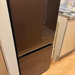 2ドア　冷蔵庫
