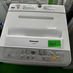 ご来店時、ガン×2お値引き‼️Panasonic(パナソニック) 2017年製 5.0kg 洗濯機🎉