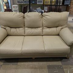 三人掛けソファ【福生市リサイクルプラザNo.496】
