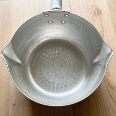 雪平鍋　蓋付き　20cm    日本製　目盛付きの画像