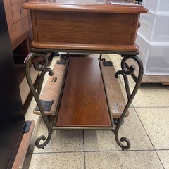 コンソールテーブル 収納付きテーブル 猫脚の画像