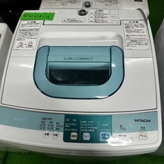 ご来店時、ガン×2お値引き‼️HITACHI(ヒタチ) 2014年製 5.0kg 洗濯機🎉