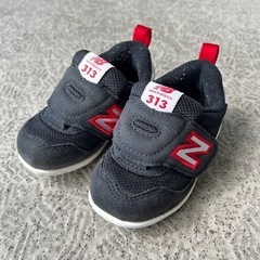 【値下げ】ニューバランス キッズ スニーカー 黒　ファーストジュース　12.5cm IT313FBK New Balance ベビー 靴の画像