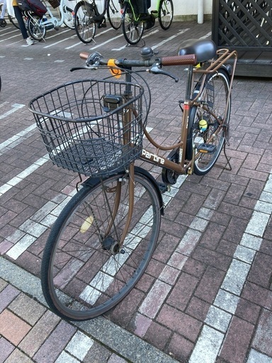 シティサイクル27型外装6段変速　