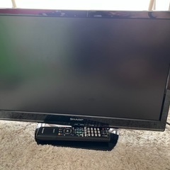 SHARP AQUOS 液晶カラーテレビ　22インチ
