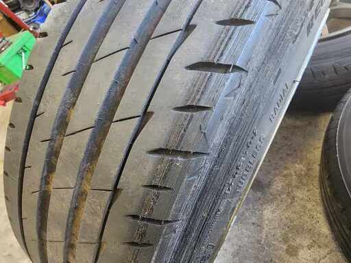 アルミホイール 15x7.0J オフセット+30 4穴 PCD100タイヤ付き