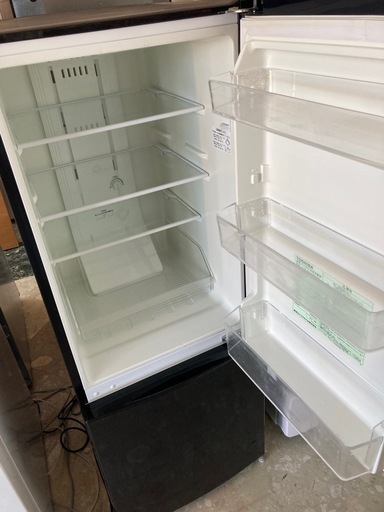 東芝 2ドア冷蔵庫 BSシリーズ ピュアブラック [153L /2ドア /右開きタイプ] GR-M15BS-K   リサイクルショップ